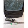 Image 5 : Samsung CRT TV 11" Screen Tested Works, VHS Turbo Rewind Mechanism with Remote As-Is, Pickup Only