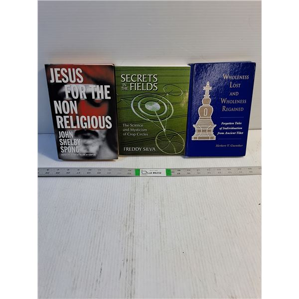 (3) Books-Secrets in the Fields,Jesus for the Non Religious, Wholeness Lost&Wholeness Regained