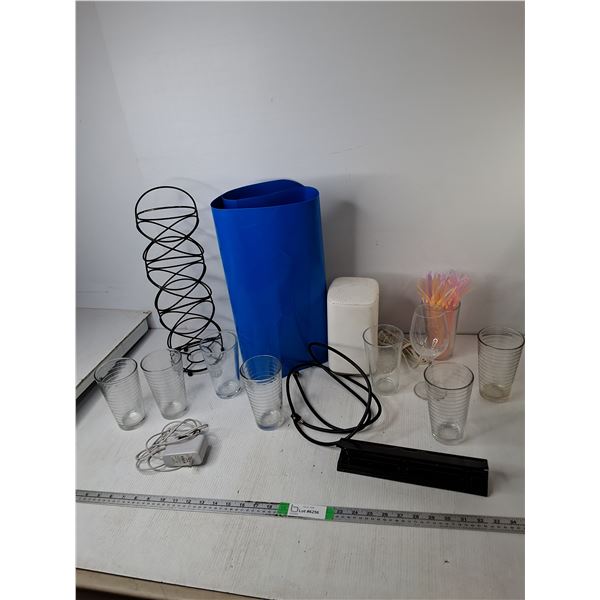 Glasses, Hole Puncher, Xfinity Router, Misc.
