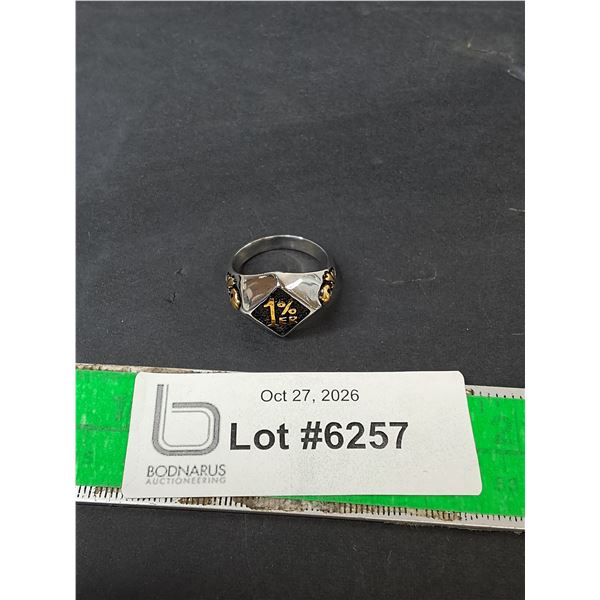 Men's Outlaw Motorcycle Biker Ring-11
