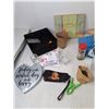 Image 3 : Heating Pad- Powers On, Marilyn Monroe Clutch, Scented Candle, Misc.