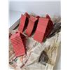 Image 3 : Wheel Chocks, Jewelry Case with Earrings, Hinges, Misc.