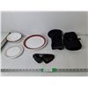 Image 1 : Corelle Dishes, UV Ski Goggles, (2) Knee Braces