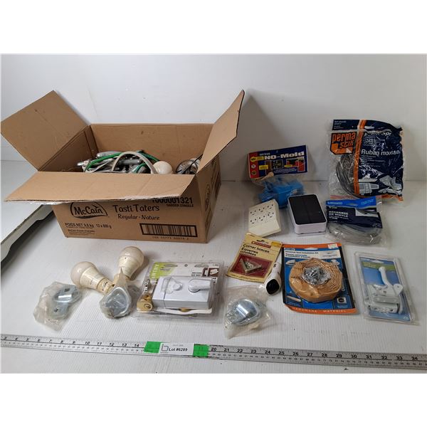 Portable Solar Air Pump-As Is, Vent Installation Kit, Gate Latch, Misc.
