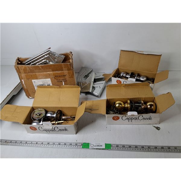 Doorknob Kits & Steel Framing Brackets