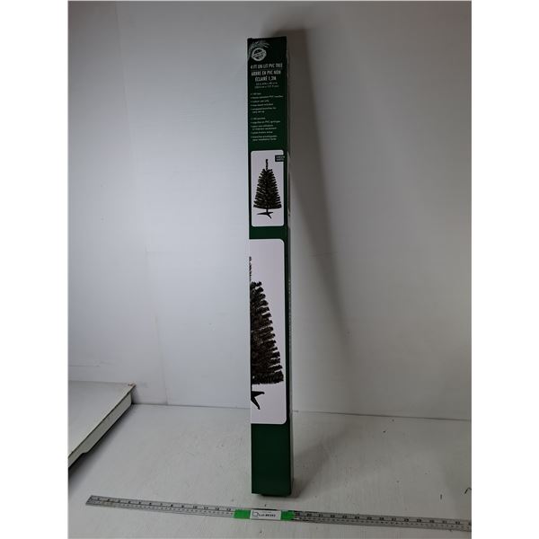 4 Ft Unlit PVC Tree- Can't Ship