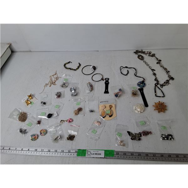 Necklaces, Bracelets, Earrings (incl. Clip ons)