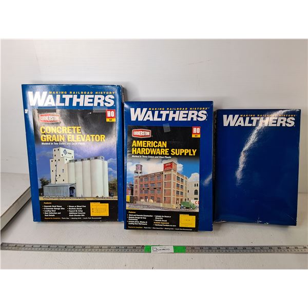 Walthers Grain Elevator, Hardware Railway Kits & Accessories