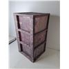 Image 2 : 3 Drawer Plastic Storage Container 14.5" x 12.5" x 24" & Contents- Can't Ship
