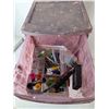 Image 3 : 3 Drawer Plastic Storage Container 14.5" x 12.5" x 24" & Contents- Can't Ship