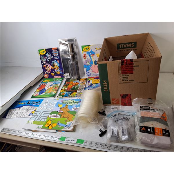 Soap & Lotion Dispenser, Cupboard Handles, Wash Down Hose, Misc.