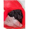 Image 3 : King Comforter- Some Staining, Tablecloth, Storage Tote, Misc. Can't Ship