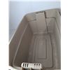 Image 2 : Storage Tote 31.25" x 19.25" x 14.25" & Levi Strauss Double Comforter- Can't Ship