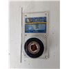 Image 2 : Mario Lemieux Card & Pittsburgh Penguins Puck with Display Stand- Can't Authenticate