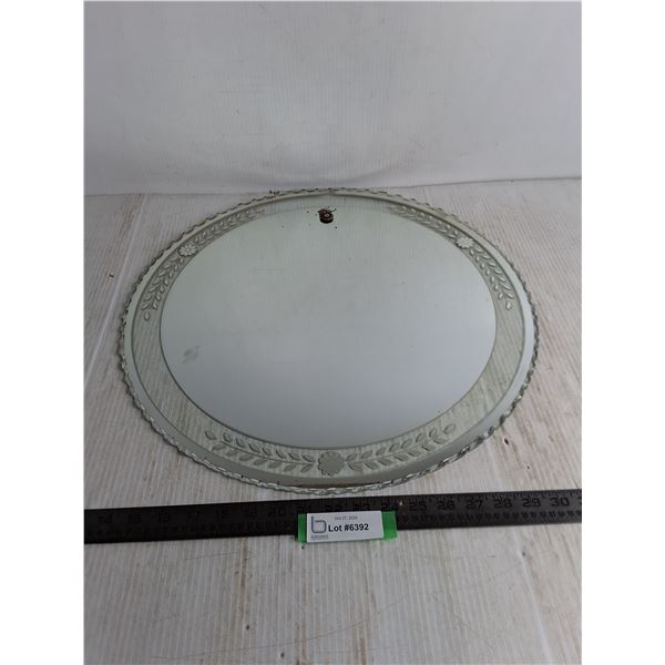 Vintage 20" Wall Mirror, Pickup Only