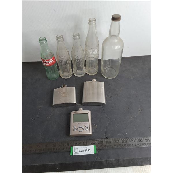 Excalibur Bar Master Device w/Voice - Working, Coke Bottles, Flasks