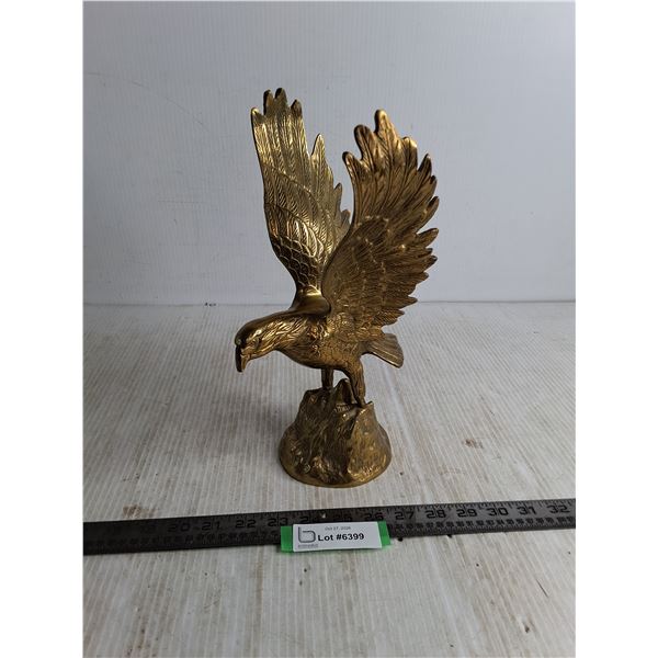 Brass Eagle Ornament - 12" High