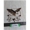 Image 1 : Hanging Stained Glass Eagle Decor