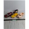 Image 1 : (4) Model Vehicles & Trailer - Approx 20:1 Scale