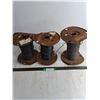 Image 1 : (3) Partial Spools Of 12 & 14 Gauge Cable, Pickup Only