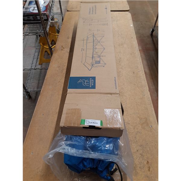 Hidden Wild XL Folding Camp Cot - Appears Unused - Box 44x11x8", Pickup Only