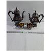Image 1 : Vintage Silver-Plated Coffee and Tea Service Set-Rogers Bros.
