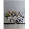 Image 1 : Assorted Fine China Cups & Bowls, Oriental Soup Utensils, Bag Clips
