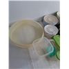 Image 2 : Assorted Plastic Food Storage, Can Opener, Misc.