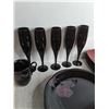 Image 3 : Set of Mikaso Rondo Dishware, Torre & Tagus Metal Bowl, Stoneware Trivet, Misc. - Cannot Ship