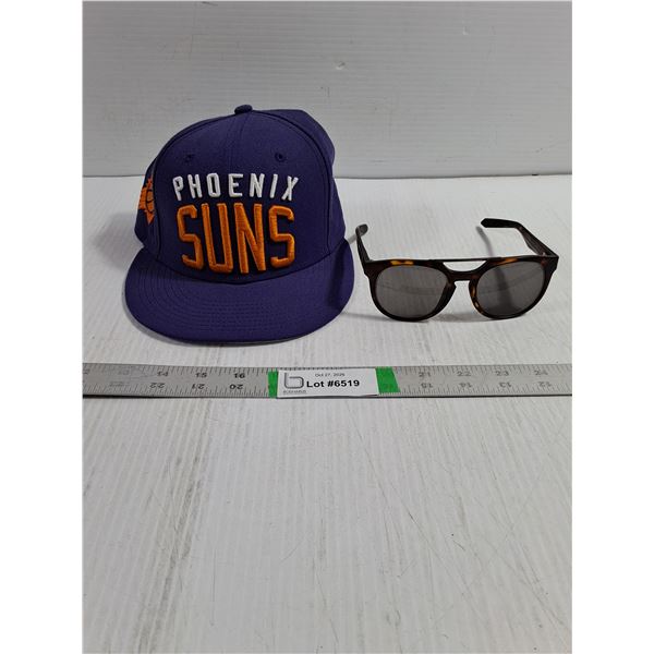 Phoenix Suns Hat & Dragon Alliance Sunglasses, Cannot Authenticate
