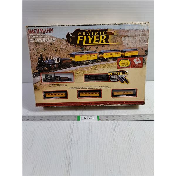Bachmann "Prairie Flyer" N Scale Train Set-as is