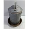 Image 4 : Vintage Galvanized Metal Chicken Fountain, Pickup Only