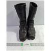 Image 1 : Harley Davidson Black Leather Boots-Size 5