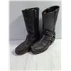 Image 3 : Harley Davidson Black Leather Boots-Size 5