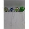 Image 2 : (4) Art Glass Paperweights