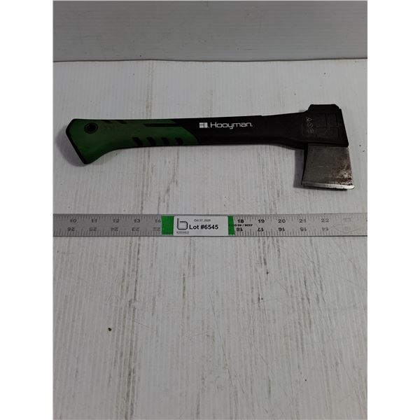 (1) Hooyman Hatchet Axe