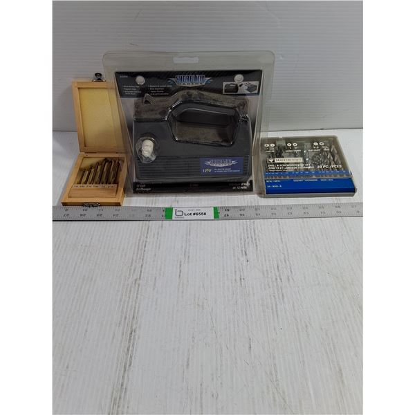 12 Volt Oil Changer (NOS),Drill&Screwdriver Bit Set,Milling Drill Bit Set