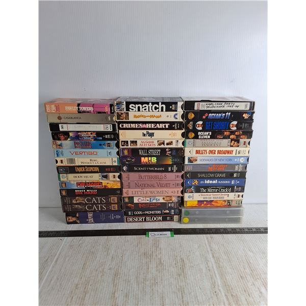 (40+) VHS Movies
