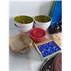 Image 2 : Assorted Kitchenware, Candles & Candle Holders, Hand Mixer - Tested, Misc.