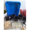 Image 3 : Assorted Kitchenware, Candles & Candle Holders, Hand Mixer - Tested, Misc.