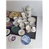 Image 2 : Assorted Fine China, Decorative Plates, Teaspoons, Misc.