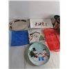 Image 2 : Assorted Serving Platters, Stuffed Toys, Travel Mugs, Misc.