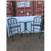 Image 1 : *** Patio Set (27x38") - Bar Height Chairs - PU Only