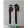 Image 1 : (2) Pipe Wrenches, Approx. 14"