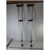 Image 1 : Adult Adjustable Crutches- Can't Ship