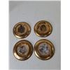 Image 4 : Brass Candleholder & Religious Wall Plates 5"