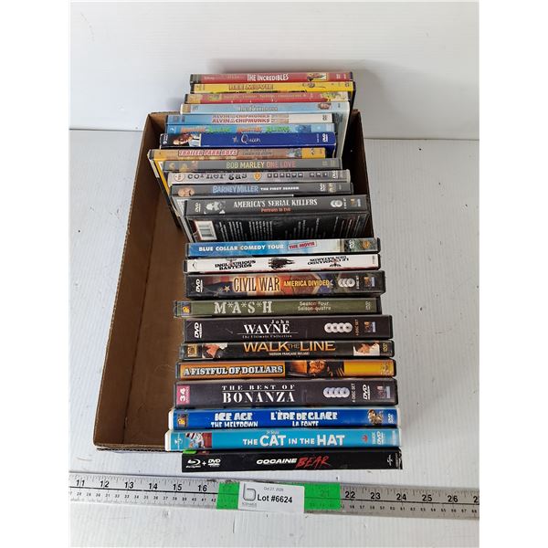 Movies & TV Shows on DVD- MASH, Ice Age, The Queen, Misc.