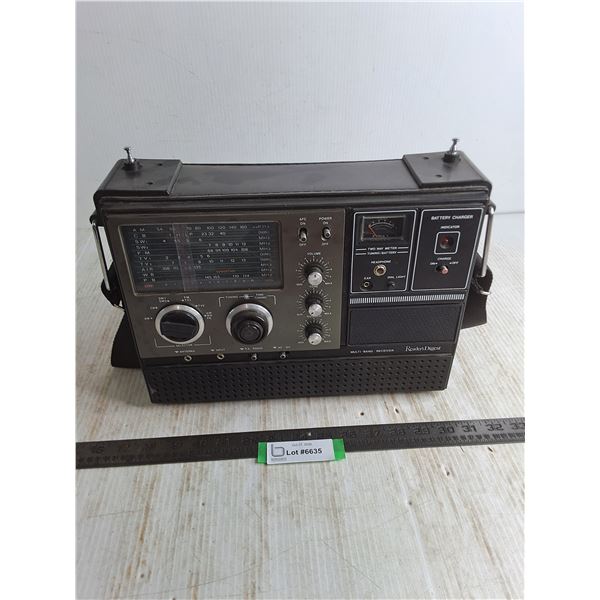 Reader's Digest Portable Radio - Untested, As is