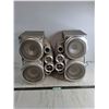 Image 1 : Pair of JVC Speakers - Untested, As is - 18x11x14" Each - PU Only