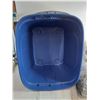 Image 3 : 23x19x14" Storage Bin, (4) Throw Pillows, Pickup Only for Bin